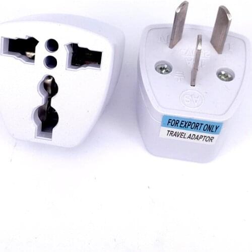 New Universal Power Adapter Travel Adaptor 3 pin AU Converter US/UK/EU to AU Plug Charger For Australia New Zealand