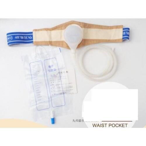 Bladder waist pocket, waist side, urine bag, bladder, urinary bypass, modification, lumbar urinary catheter +1000ml Drainage bag
