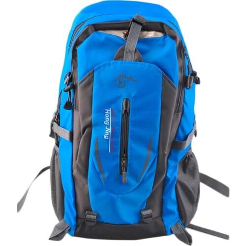 40L Outdoor Mountaineering Bags Water Repellent Nylon Shoulder Bag Men And Women Travel Hiking Camping Backpack