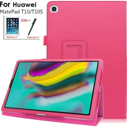 Smart Case For Huawei Matepad T10S 2020 Tablet cover Flip Stand pu Leather For Huawei Matepad T10 S AGS3-L09/W09 Protector cover