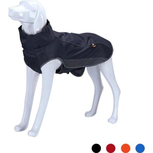 Waterproof Dog Clothes Pet Raincoat Outdoor Big Dogs Vest Coats Warm Pet Skiing Jacket For Medium Big Dogs Fashion Dog Clothing