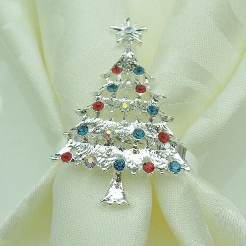 Table Decoration Supplies Christmas Napkin Ring Napkin Ring Cloth Ring