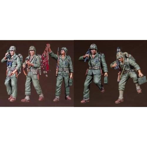 1/35 Resin Figure Model Kit Unassambled Unpainted 00409+312