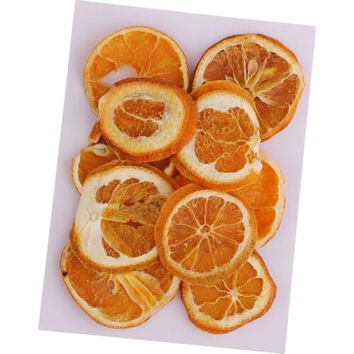 10pcs Real Fruits Orange Slices For Scrapbooking Greeting Cards Home Decor