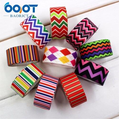 1741413,OOT BAORJCT 22mm 10yard/lot streak Ribbons Thermal transfer Printed grosgrain Wedding Accessories DIY handmade material