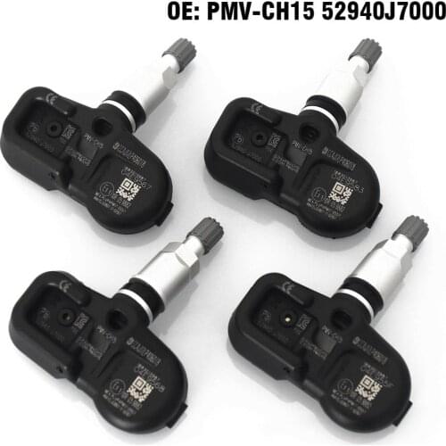 4PCS Car Tire Pressure Monitor Sensor TPMS 433MHZ PMV-CH15 52940J7000 for Kia k3 2018 2019 Car styling
