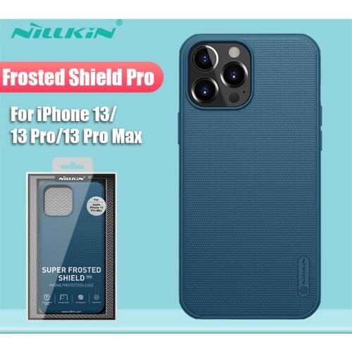 For iPhone 13 Pro Case For iPhone 13 Pro Max NILLKIN Super Frosted Shield Pro PC Matte Back Cover for iPhone 13 /iPhone 13 Mini