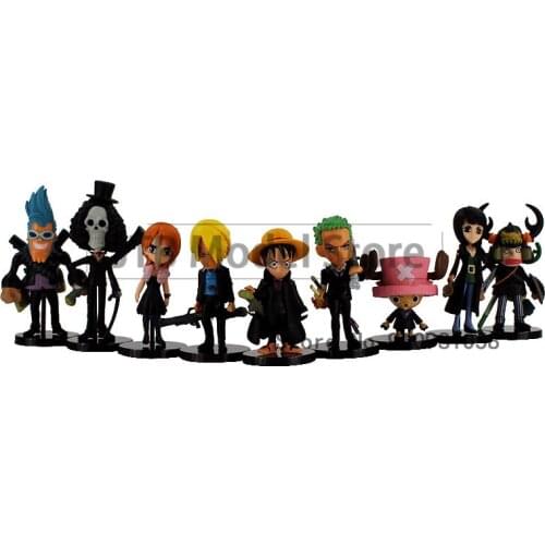 One Piece Action Figure Model Anime PVC 7-8CM Sanji Statue Collection Toys For Kids Desktop Decoration Tony Tony Chopper Figma