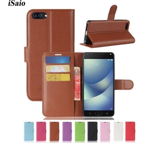 Flip Case for Asus Zenfone 4 Max ZC520KL Wallet Cover 5.2" Phone Case for Asus ZC520KL Capa Fundas Coque TPU Stand Card Holder