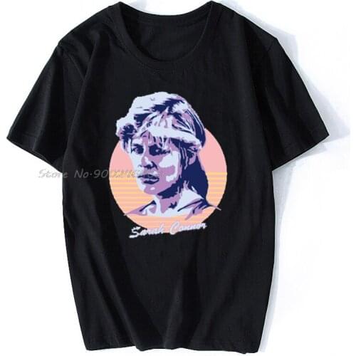 Men t-shirt Sarah Connor(3) Tshirt Women T Shirt Men Cotton Tees Tops Hip Hop Harajuku Streetwear