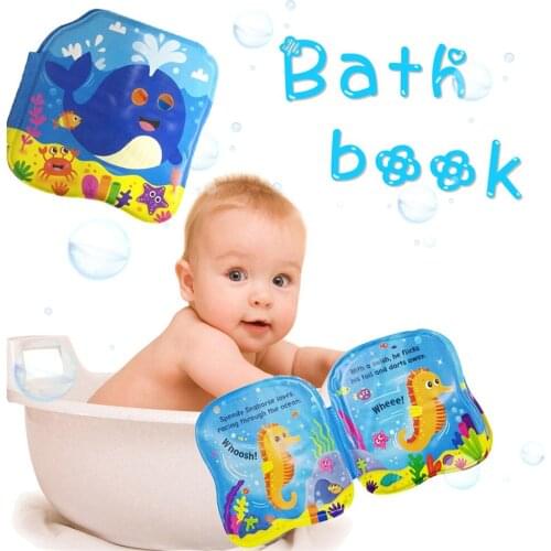 PVC Bath Cloth Book Not Torn Early Teach Education Toy Books For Babies Tear Not Bad Early Education Book Puzzle Book For Baby