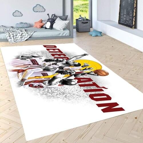 Miami Heat Non Slip Floor Carpet Modern Carpet