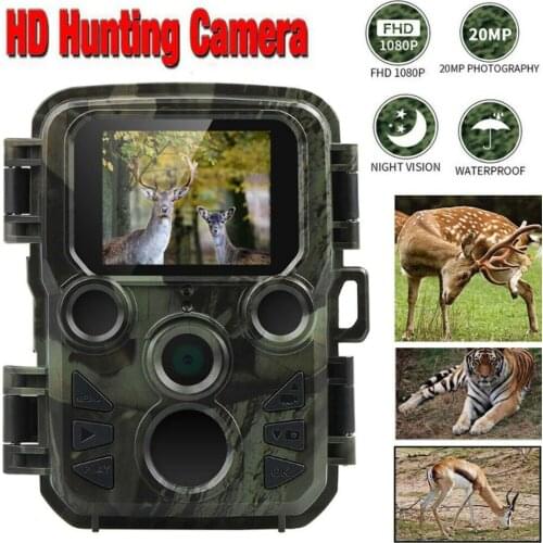 Mini Waterproof Camera 300 Hunting Trail Cameras Outdoor 12MP 1080P Trigger Time Photo Trap Wildlife Camera Surveillance Cams
