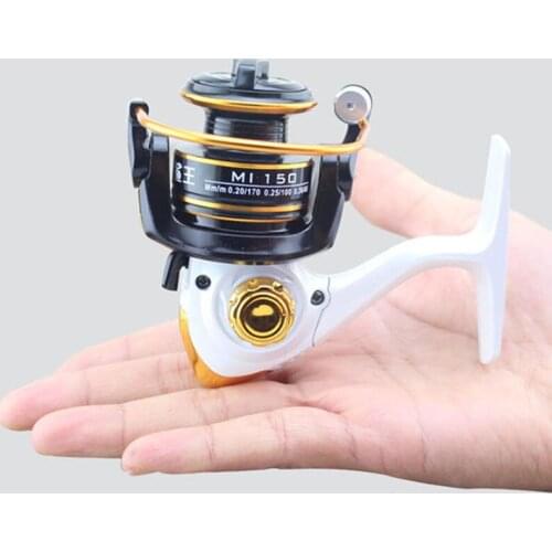 MI150 MINI Small fishing reels 10bb fly fishing spinning reel Ice fishing wheel Rock & Lure Fishing Tackle