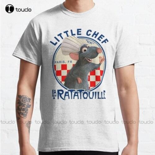 New Ratatouille Little Chef Remy Design Classic T-Shirt Cotton Tee Shirt S-5Xl T Shirt