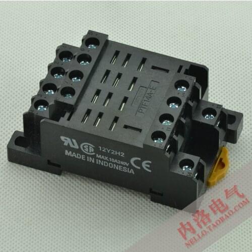 [SA]Original authentic relay base PTF14A-E 14 holes 4A4B 10A--10pcs/lot