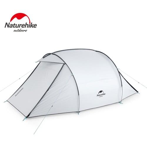 Naturehike New Arrival 3 Persons UV Protective 210T Polyester Tent For Hiking Self-driving Camping