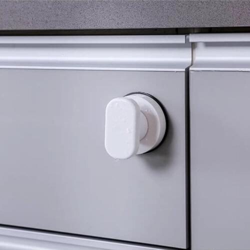 Removable Small Bathroom Handrail Drawer Hardware Door Handle Solid Modern Kitchen Pull Buckle Suction Cup No Trace Home