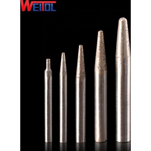 Weitol free shipping 6/8/10/12mm shank stone engraving bits Sintered stone carving tools diamond router bits CNC milling cutter