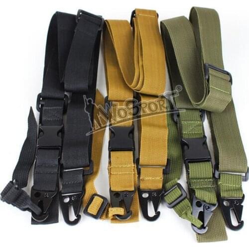 Wosport Shotgun Shoulder strap Sl-10 Outdoor Camera Discrete air-gun climbing Fast rope With Three-point Multifunctional Rope