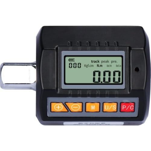 LCD Display Screen 1/2 1/4 3/8inch Digital Torque Wrench Meter Professional Electronic Torque Meter Utility Car Repairing Tool