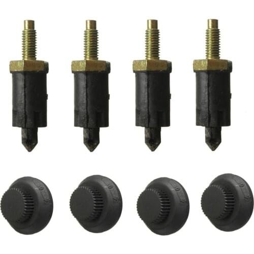 4pcs cover clips and 4pcs HDi engine cover studs/bolts. 2.0 HDI Engine Cover Bolt Bonnet Hood Clip For CITROEN PEUGEOT 307 406