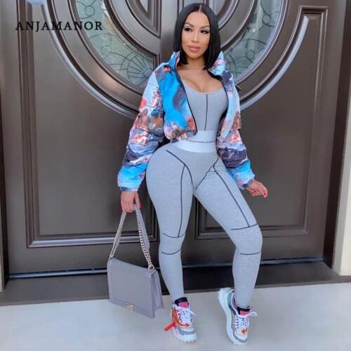 Женские куртки с капюшоном ANJAMANOR China At AliExpress