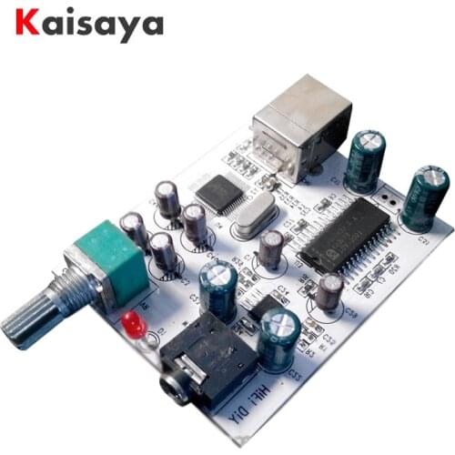 CM108 + TDA1305T + TDA1308 IIS/I2S To 3.5mm Output USB Amp USB Sound Card DAC Decoder for hifi amplifier A1-009