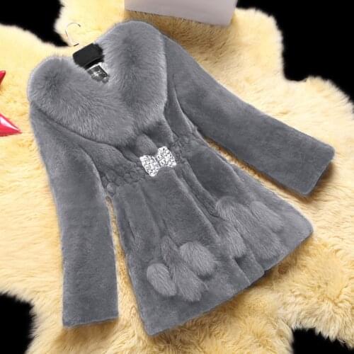 Cooeverly Women's Jackets With Fur