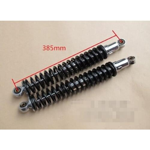 For High-quality motocross ordinary dual rear shock damping for Jialing cabbage for GY Nordic 385MM wholesale