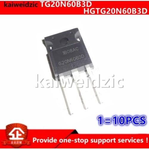 Kaiweikdic New imported original G20N60B3D HGTG20N60B3D TO-247 600V 40A IGBT power transistor triode silicon tube