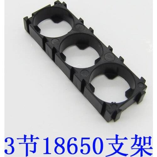 3 union 18650 battery combination bracket with bayonet, multi shape splicing combination 3 section series