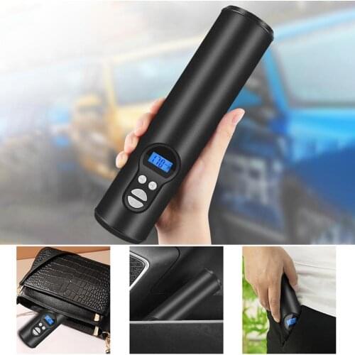 12V Compressor For Car Mini Tire Pump Automobile Emergency Intelligent Inflator Draagbare Compressor For Bicycles Basketball