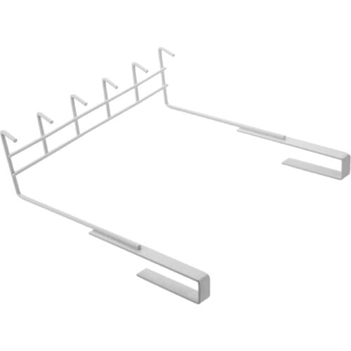 Multi-Function Storage Holders Iron Cabinet Free Nail Non-Trace Coffee Cup Racks Home Organization Tools Kitchen Storage