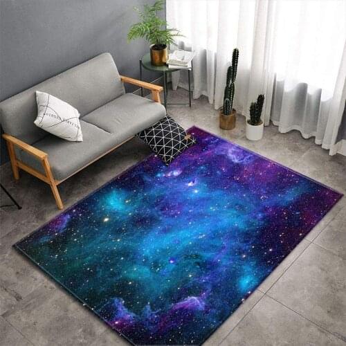 Cartoon Space Universe Planet Carpets For Child Bedroom Game Area Rugs Kids Room Play Mat Soft Flannel Boys Girl Room Gamer Mat