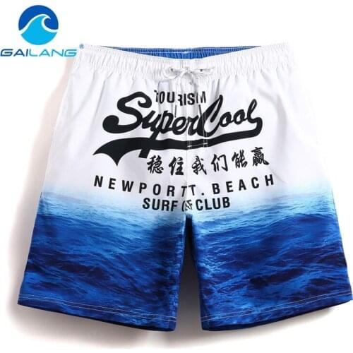 Gailang Brand Mens Shorts Casual Summer Beach Shorts Men Boardshorts Board Boxer Trunks Short Pants 2018 Quick Dry Bermuda Mew