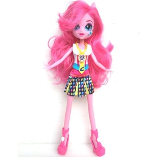 Original cute gift little pvc figures horse mlp horse BIQI Princess EG Doll toy Christmas Gift EG Doll toy