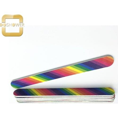 Nail file storage with reusable nails files for nail file glitter