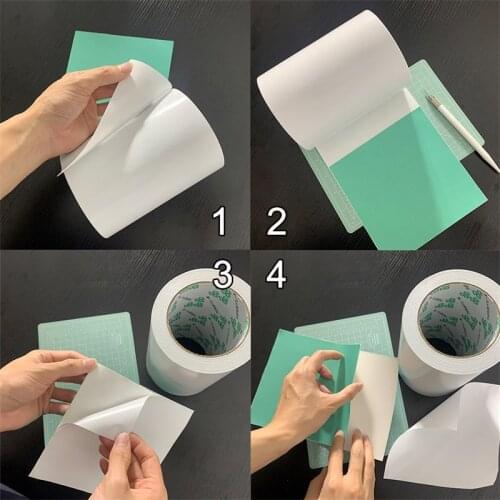Clear Double Sided Adhesive Roll for Diy Sticker Card Making Embossing Stencil Photo Albums Decorate