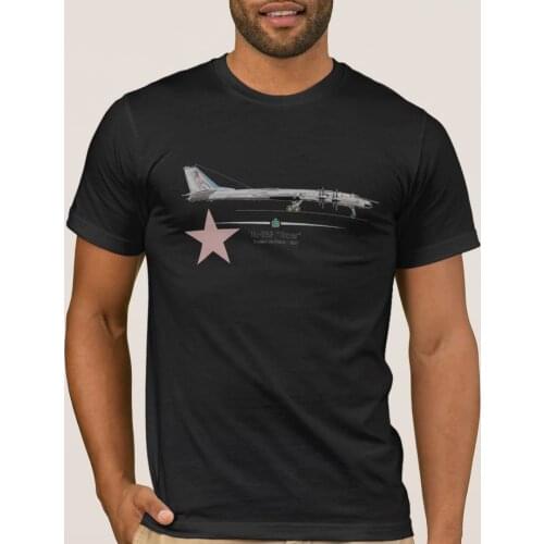 Russia Tu-95 Bear, Soviet Union Bomber Airplane Mens T Shirt