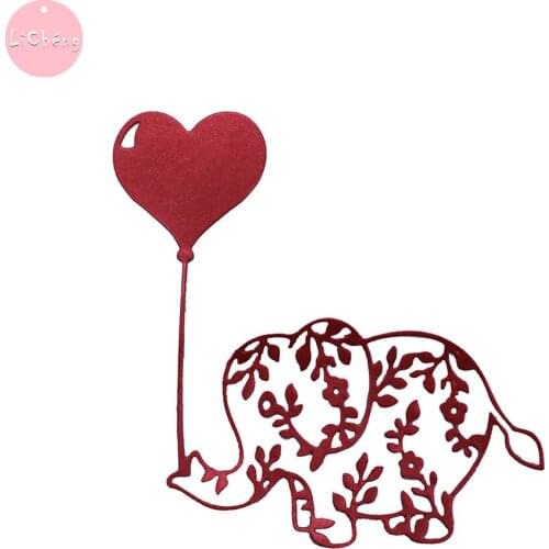 Scrapbooking Dies Sale Balloon Elephant Animal Dies Scrapbooking Paper Card Making Craft Embossing Metal Cutting Die Cut Tools