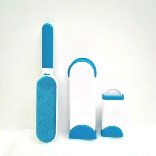 Magic Fur Remover for Pet Hair Clothes Lint with Travel Size Brush Dog Cleaning Brush Tool