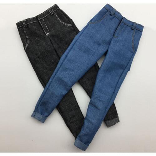 1/6 Scale Boy Male Fashion Jeans Closing Men Casual Pants Trousers Clothes for 12'' Action Figure Body Doll Toy