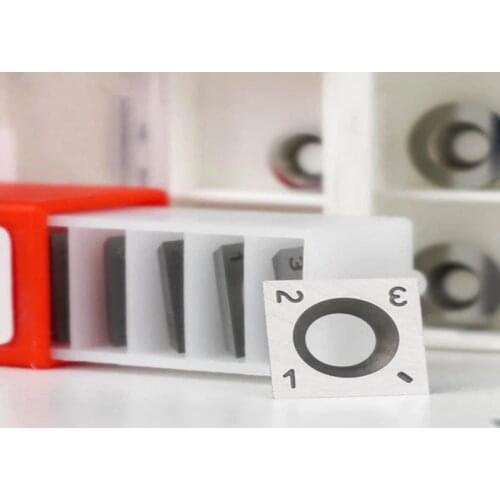 10 Pieces Of 14MM Woodworking Square Throw-Away Wood Rotary Carbide Square Knife Tools For Wood Turning