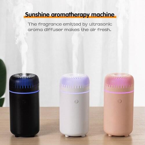 100ml Essential Oil Aroma Diffuser Purifier Mute Ultrasonic Air Humidifier Mist Maker Portable Car Air Humidifier Night Light