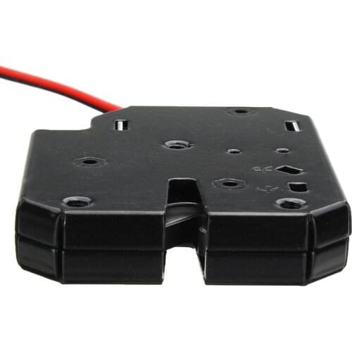 150KG/330lb Electric Magnetic Lock Door Access Control DC 12V Cabinet Drawer Electromagnetic Lock with Emergency Unlock