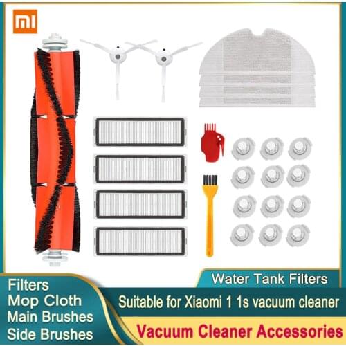 HEPA Filter Side Brush Main Brush Water Tank Filters for Xiaomi 1s MI Robot Vacuum Cleaner Roborock S50 S5 Cleaner Accessories