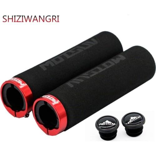Sponge Cycling Bike Grips Bicycle Handlebar Anti-skid Shock-absorbing Cycling Handle Grips Ultraight Mountain Bike Grip