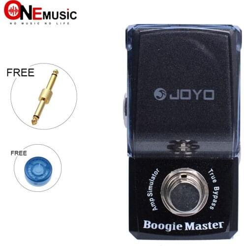 Joyo JF-309 Boogie Master Amp Simulator modern rock and metal sounds Ironman Mini Series Effect Pedal with pedal connector
