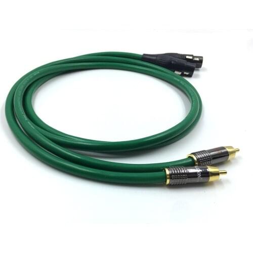 MCINTOSH 2328 Rca Male to Xlr Female Cable 2 Xlr to 2 Rca Plug Adapter Hifi Stereo Audio Extension Cable for Microphone Speaker